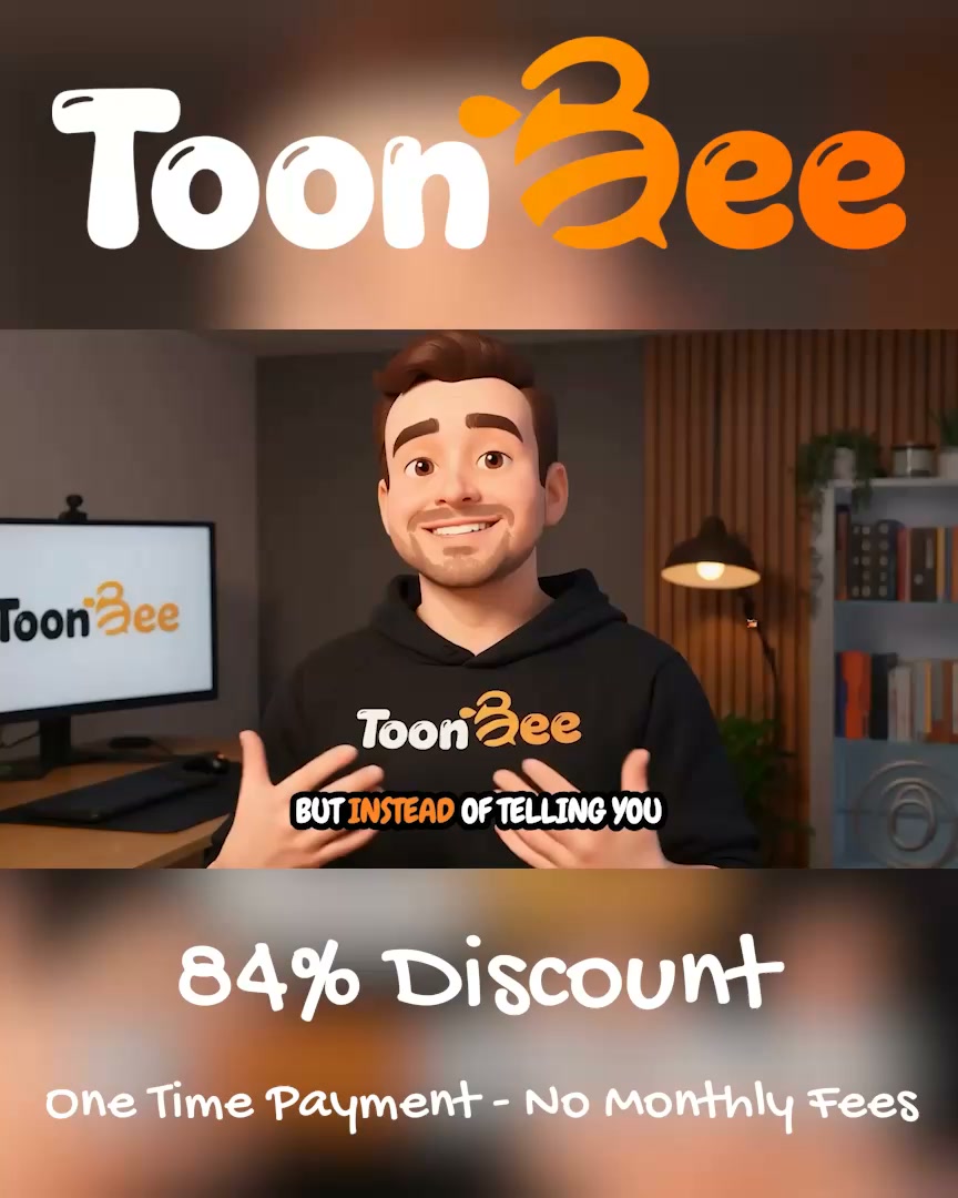 2D & 3D Cartoon Videos With Only 3 Clicks