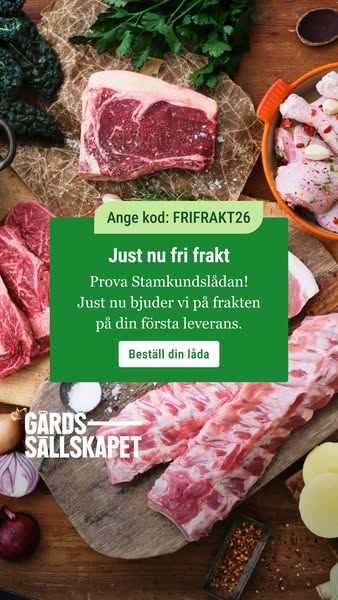 Passa på - fri frakt