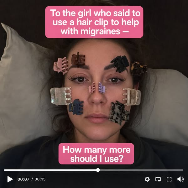 If You've Ever Tried the Claw Clip Migraine Hack, Read This