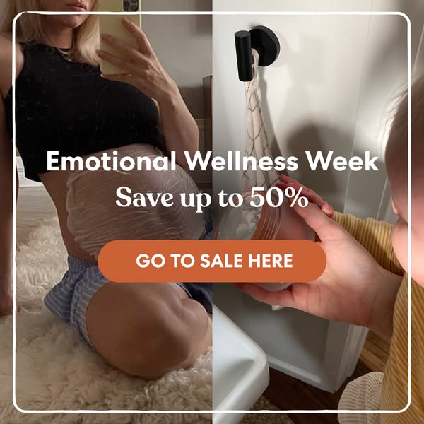 Emotional Wellness Week has started <3