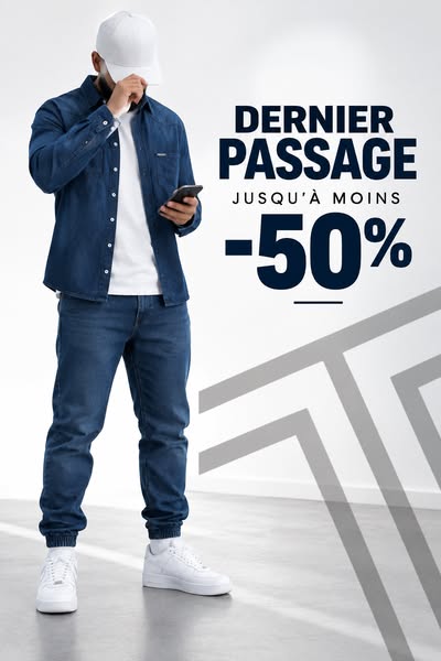 Dernier passage | Jusqu’à -50 %