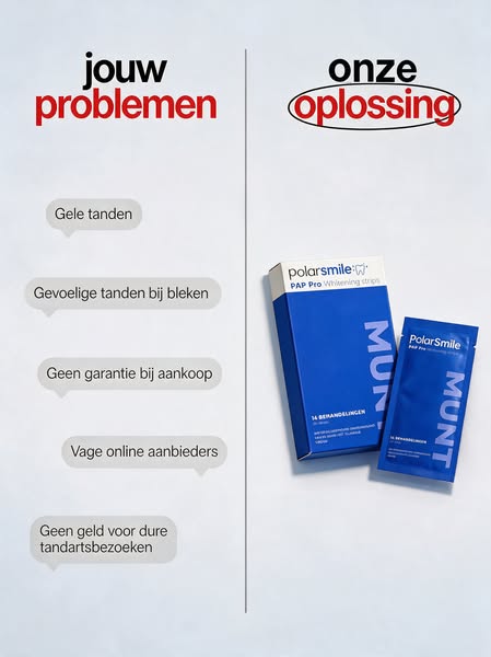 PAP Pro Whitening Strips