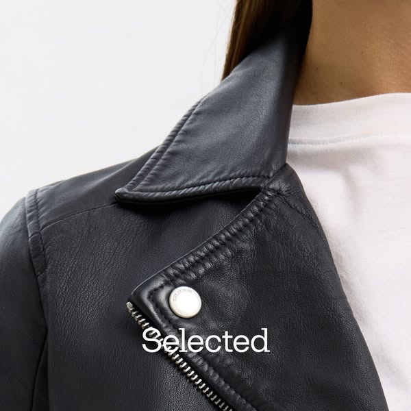 Classic Leather Jacket - Women