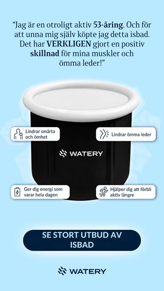 Uppblåsbart isbad: Bara 799 kr!