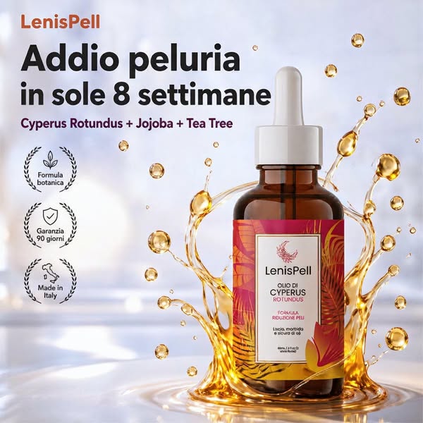 Addio peli sul viso