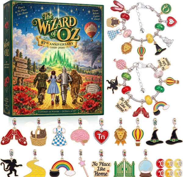 Wizard of Oz Charm Bracelet Kit Advent Calendar