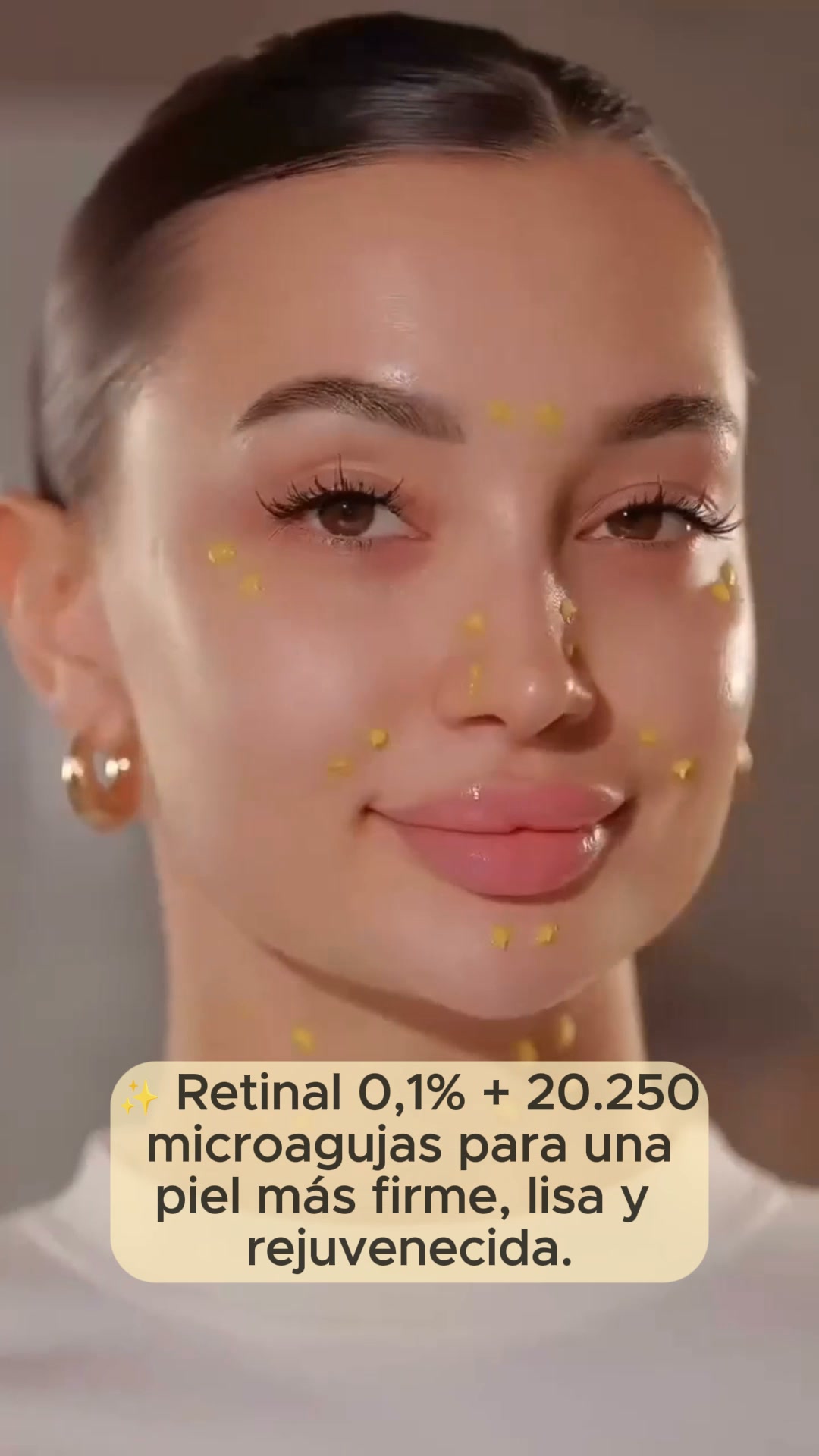 Retinal 0,1 % con 20.250 microagujas sin clínica.