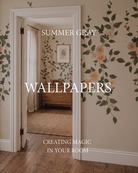 Hand-drawn wallpapers created by artists