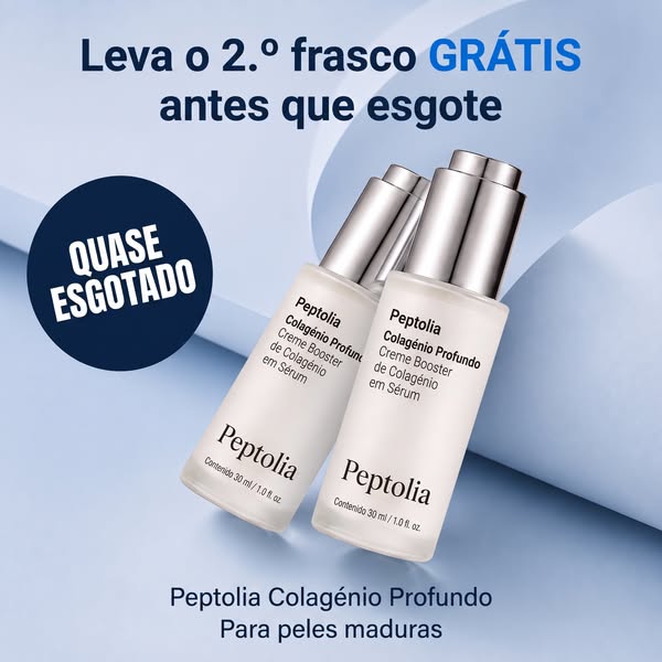 O 2.º frasco é grátis