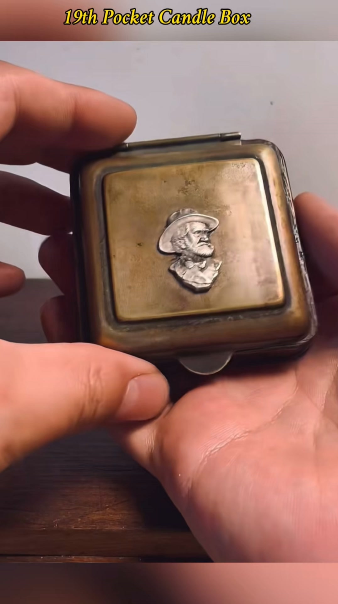 19th Century Style Mechanical Candle Box