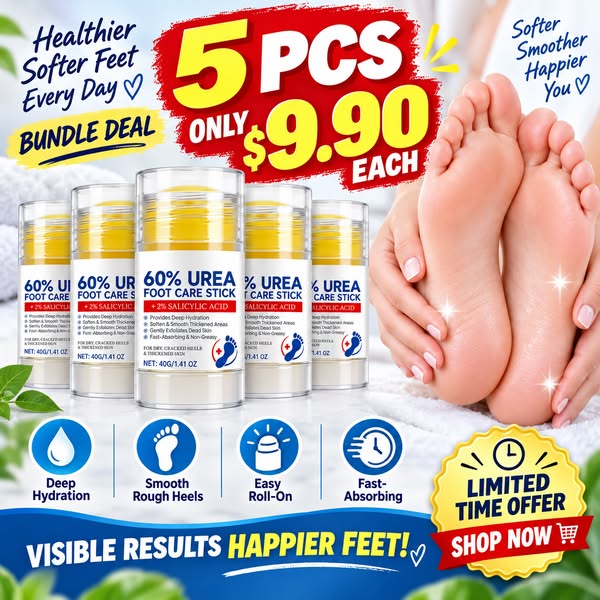 The World’s First 60% Urea Footcare