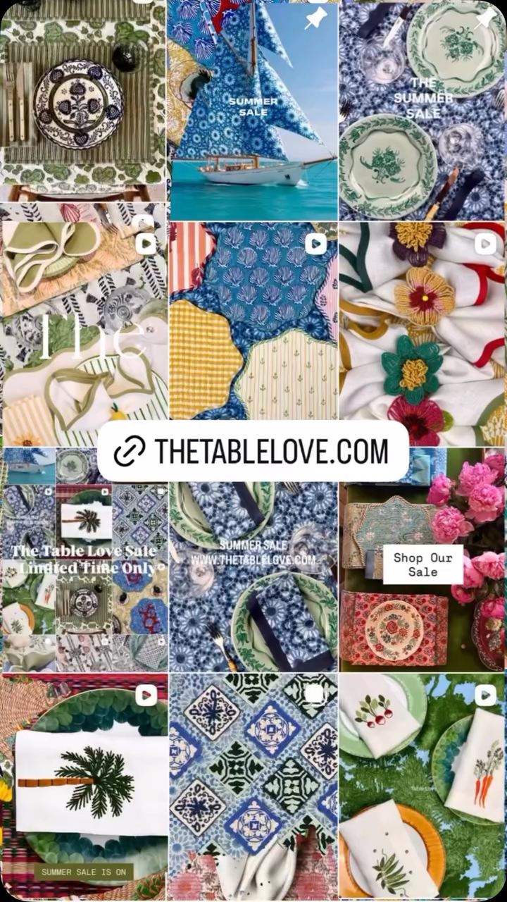 Anúncio de thetablelove