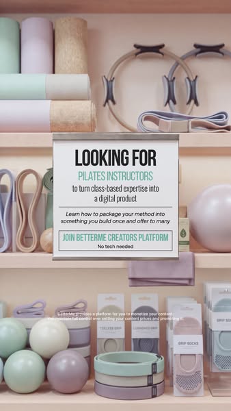 Launch your online business with BetterMe Creator Platform now!