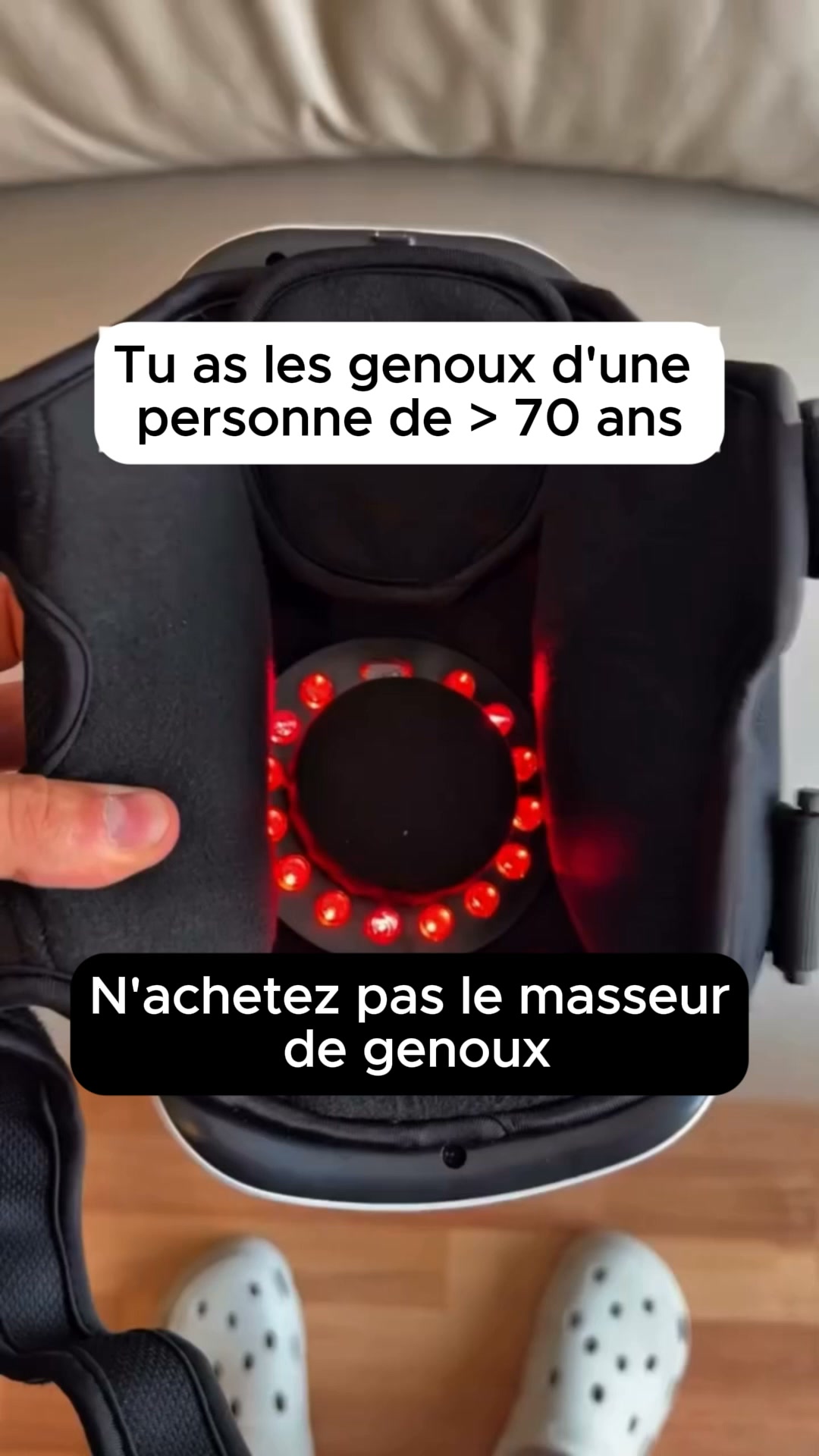 Réduction des douleurs articulaires des genoux