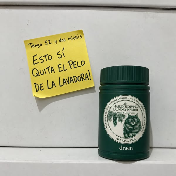 Un lavado en vacío a la semana y se acabó.