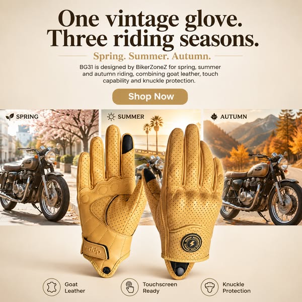 Vintage Leather Built For The Ride