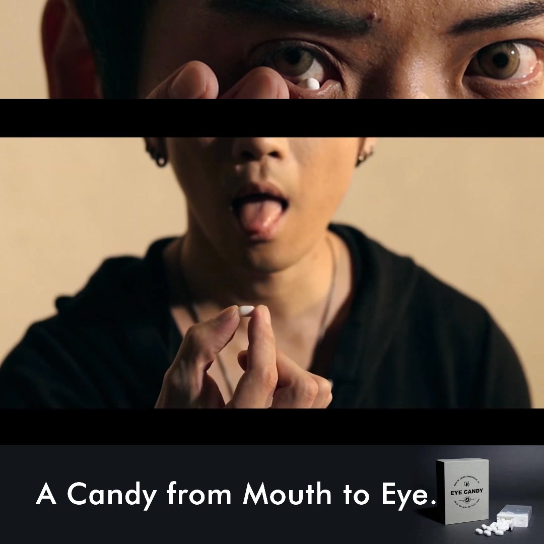 A Candy from Mouth to Eye?!