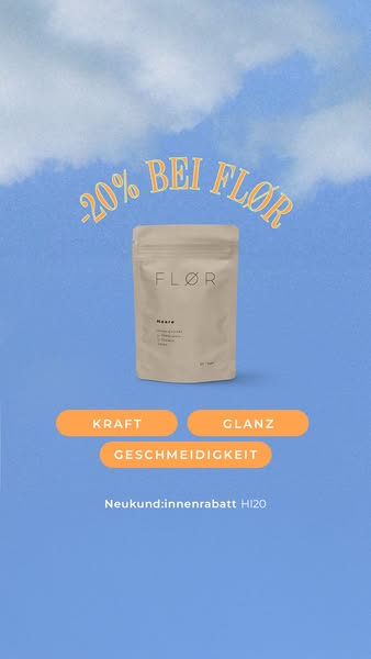 Glänzendes, kräftiges Haar – vegan & clean