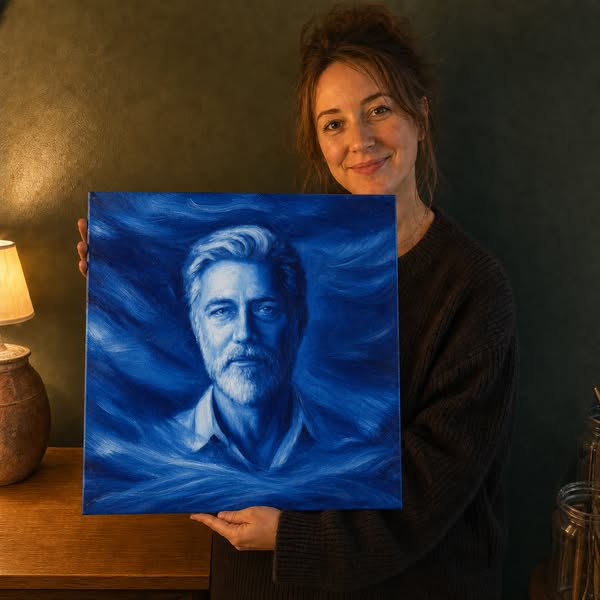Paint Dreamy One-Color Oil Portraits