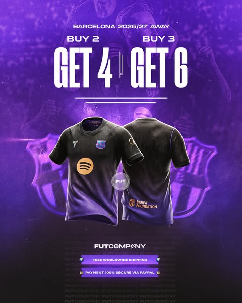Buy 2, Get 4 Barcelona Jerseys