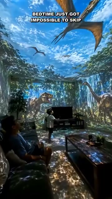 SMART PROJECTION HD Smart Dynamic 5D Holographic Night Light Projector