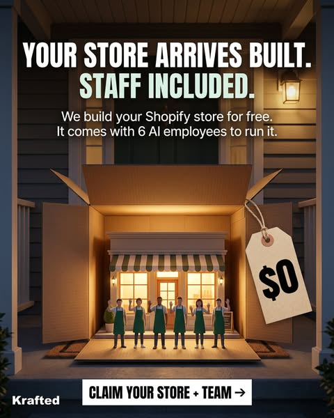 Get Your Free Store + 6 AI Employees