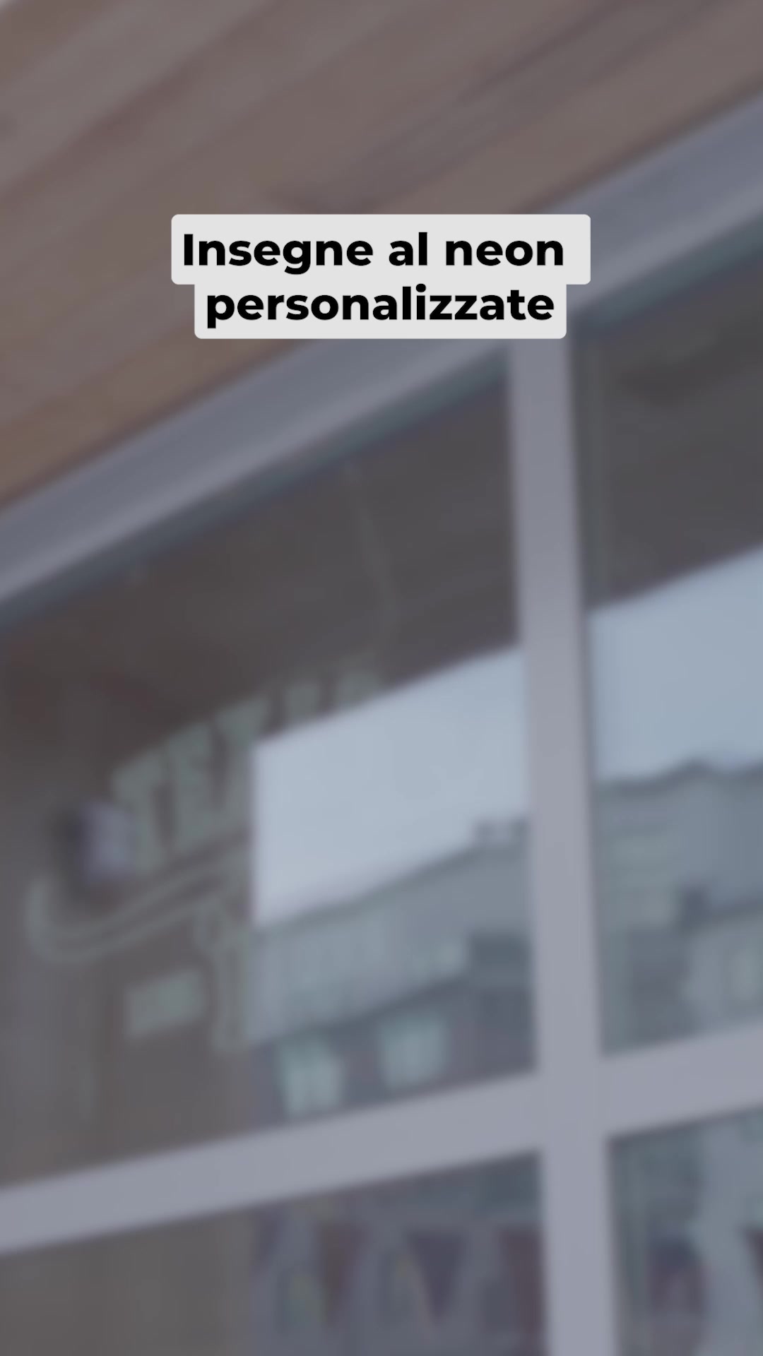 Scegliere o creare la propria insegna al neon
