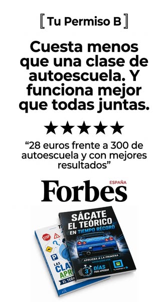 28€ vs 1.200€ de autoescuela. Y con mejores resultados.