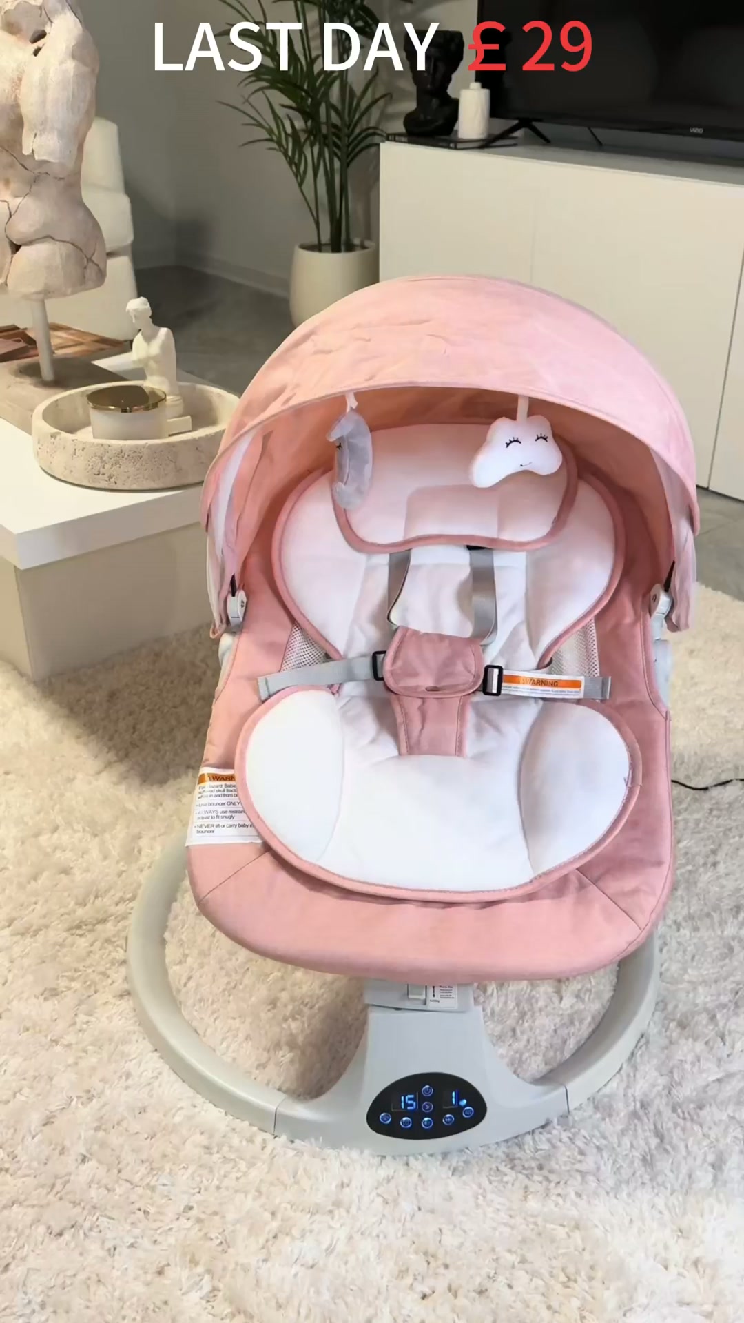 Electric Baby Swing | 78% OFF