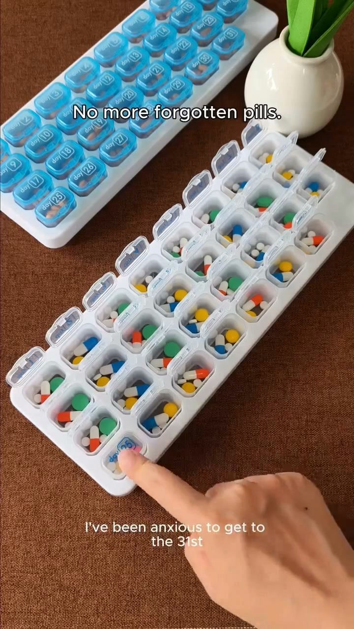Stop Refilling Every Week — Organize 31 Days at Once