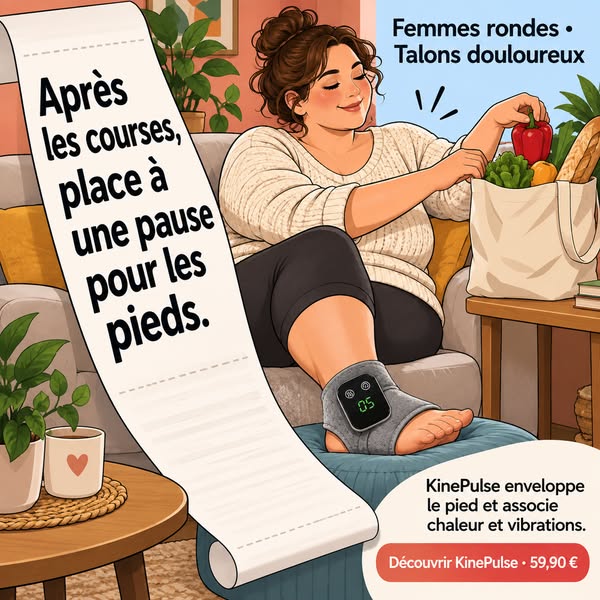 Une pause pour les pieds douloureux