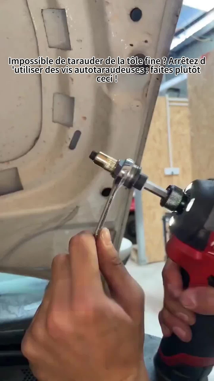 Jeu Écrous À Rivet Acier Carbone