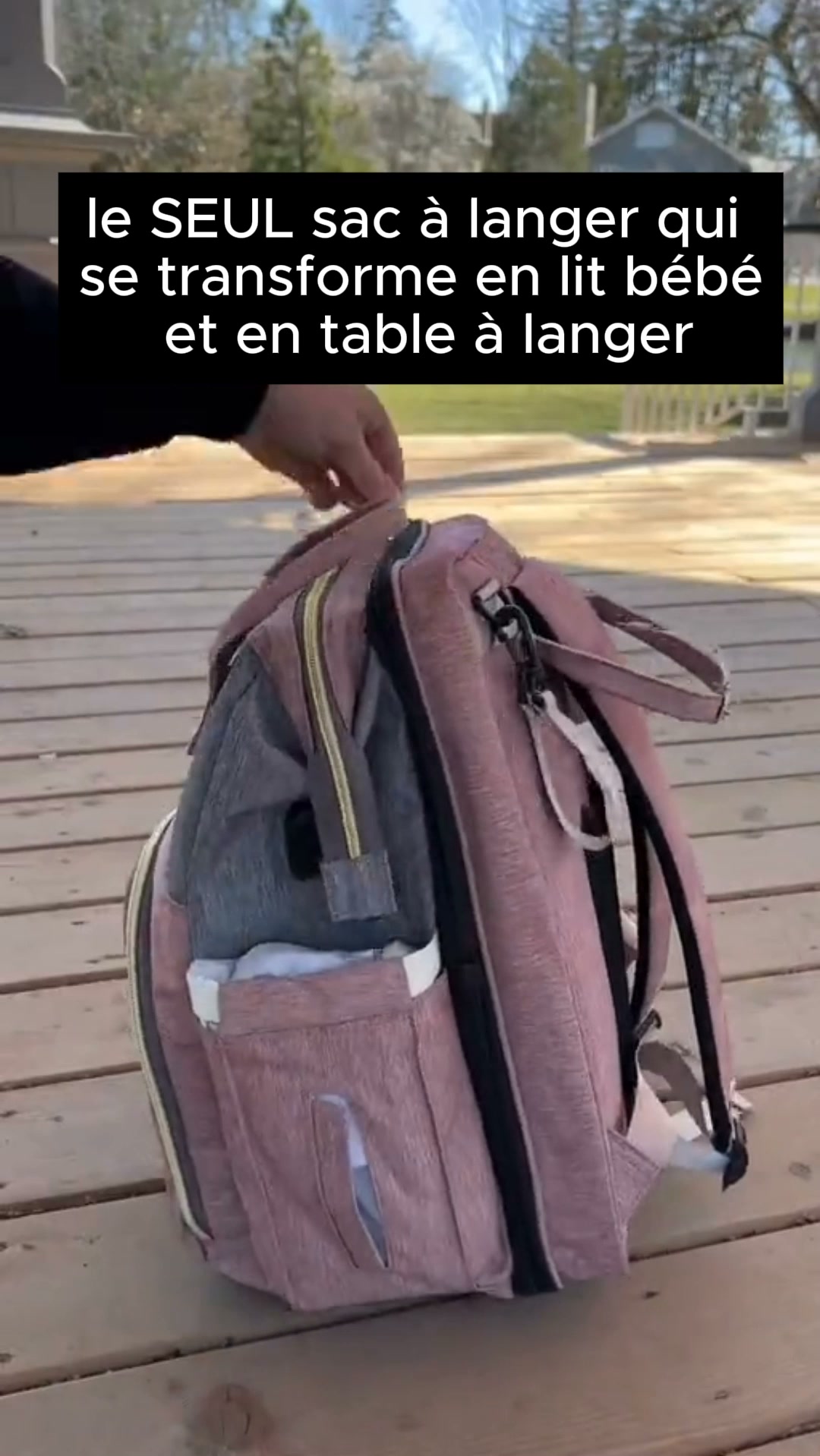 Un sac. Un lit. Tu continues.