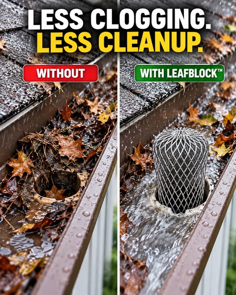 Keep Gutters Flowing, Not Clogged