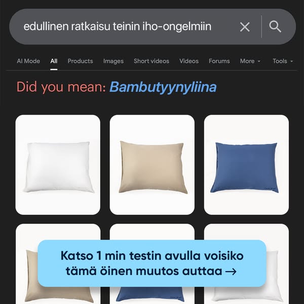 Tee testi ja selvitä iho-ongelmien juurisyy