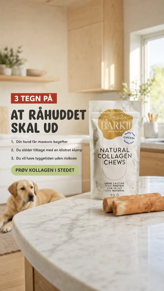 Sig farvel til råhud – Prøv et sundere tyggeben i dag!
