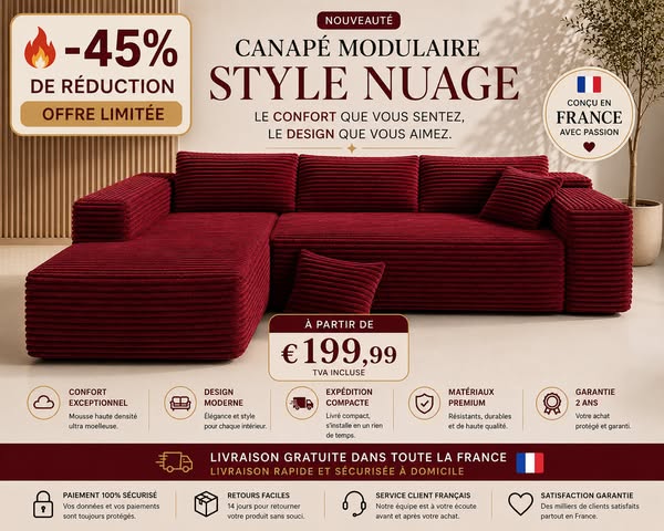 Canapé Modulable Marais