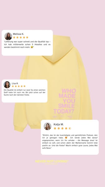 4000+ Kund:innen lieben unsere Hoodies. Jetzt entdecken.