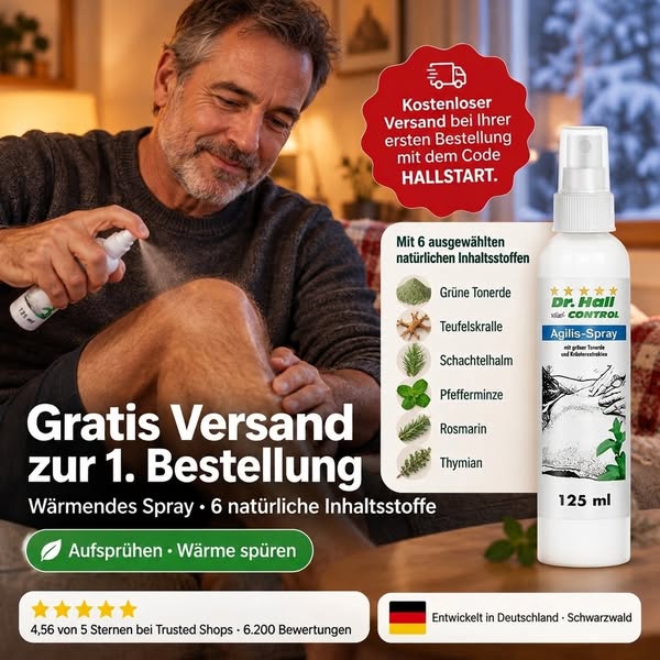 Wärmendes Spray · 6 natürliche Inhaltsstoffe