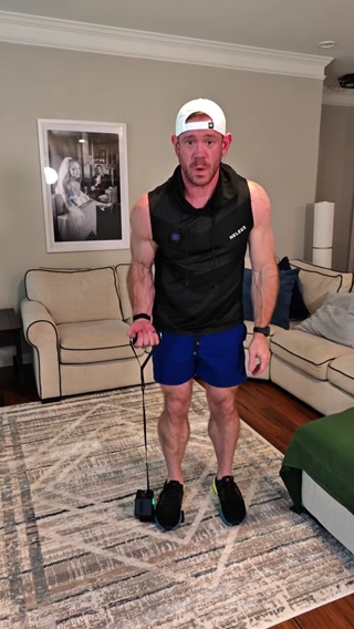 A full cable gym. 1.5 lbs.