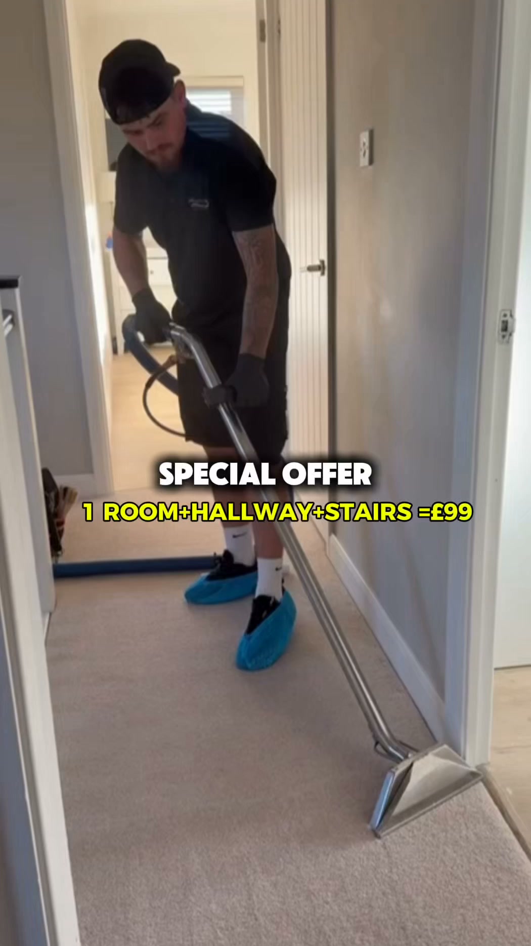 £99 — 1 ROOM + HALLWAY + STAIRS | SEPTEMBER OFFER