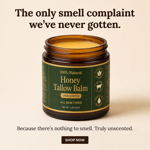 4 ingredient miracle tallow balm