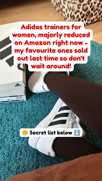 Adidas women's trainers sale on Amazon