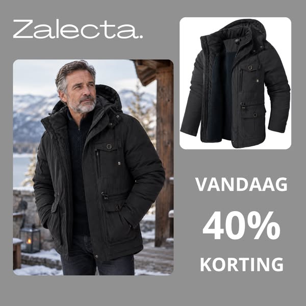 Gijs | Klassieke Gevoerde Winterjas