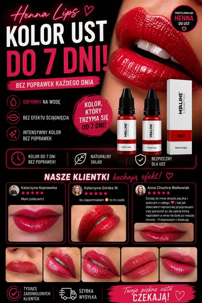 HENNA LIPS - henna do ust