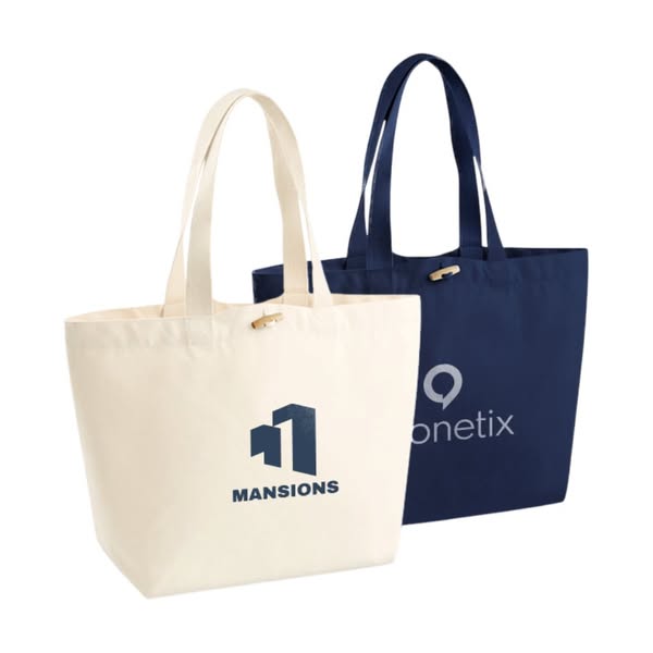 EarthAware Organic Cotton Marina Tote | 500 units | HelloPrint