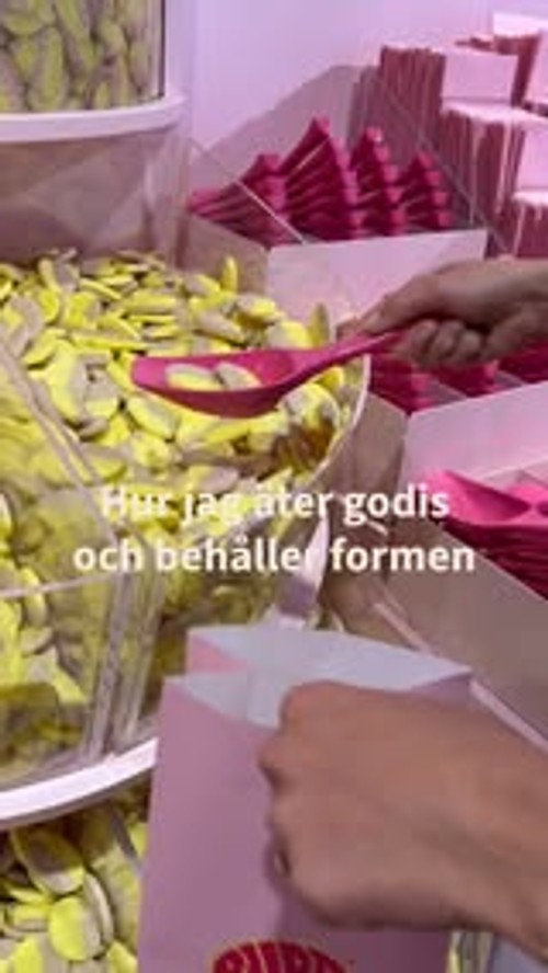 Njut av godiset, behåll formen