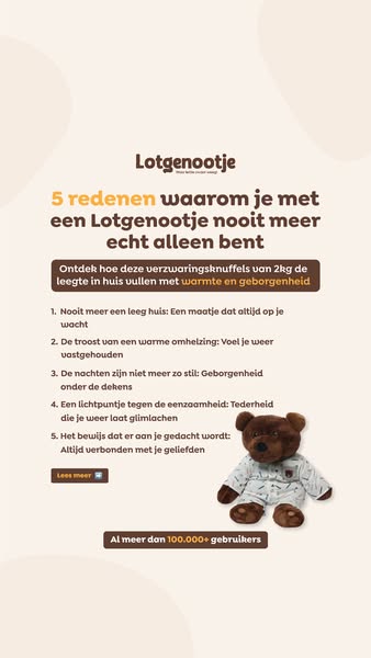 Verzwaringsknuffel 2kg