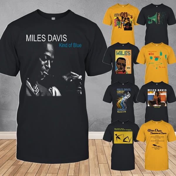 Miles Davis t-shirts