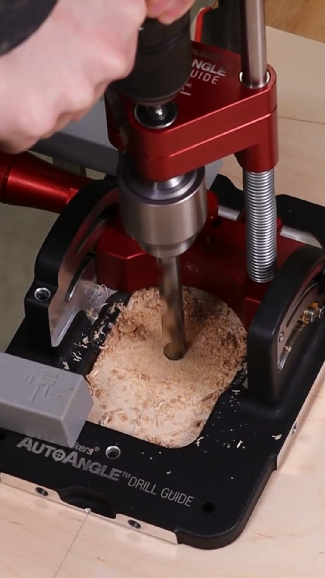 Drill Press Accuracy. Any Angle. Anywhere.